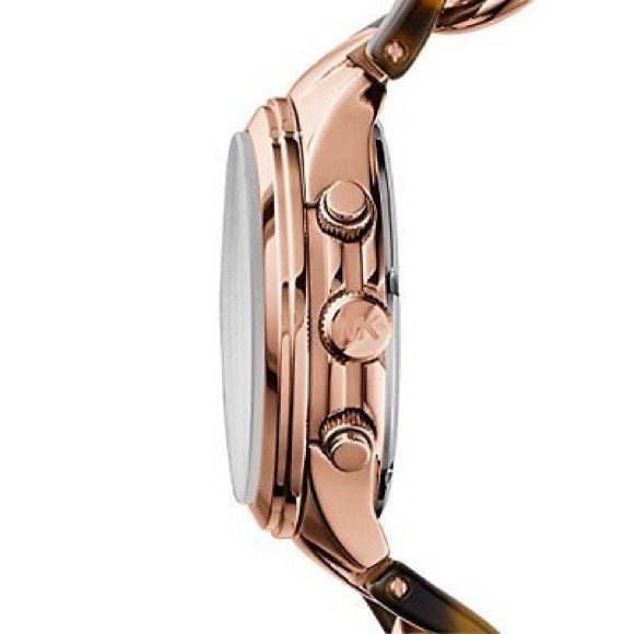 Michael Kors Braided Tortoise Watch - Picture 5 of 5